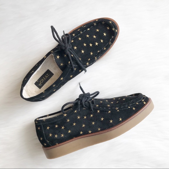 the GREAT the Scout Shoe in Black with Stars - Picture 6 of 8
